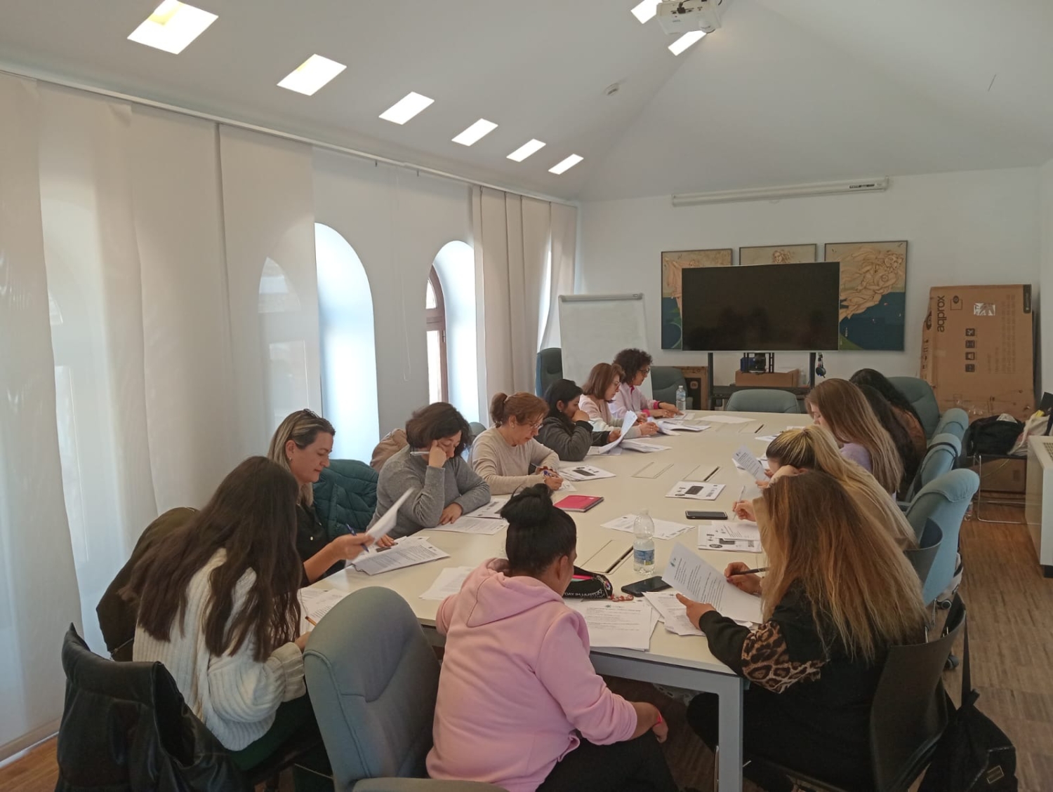 Trabajo grupal del programa Engloba Actíva-te en Archidona, Málaga ...