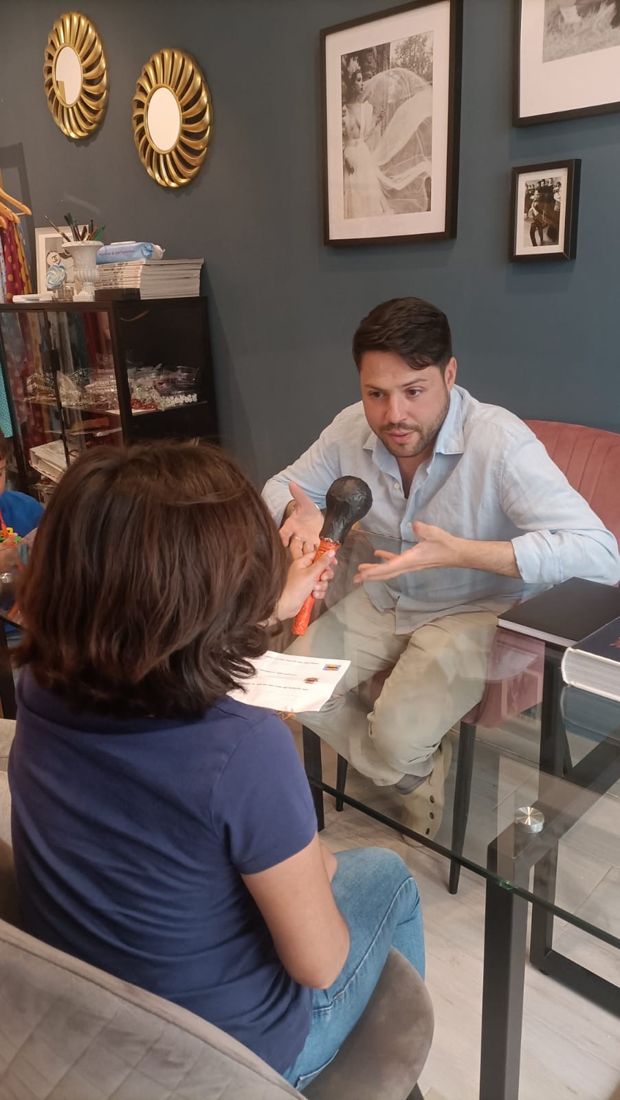 Jose Blas Ruiz Ramos. Diseñador de moda en atelier “ 7claveles” de Instinción.